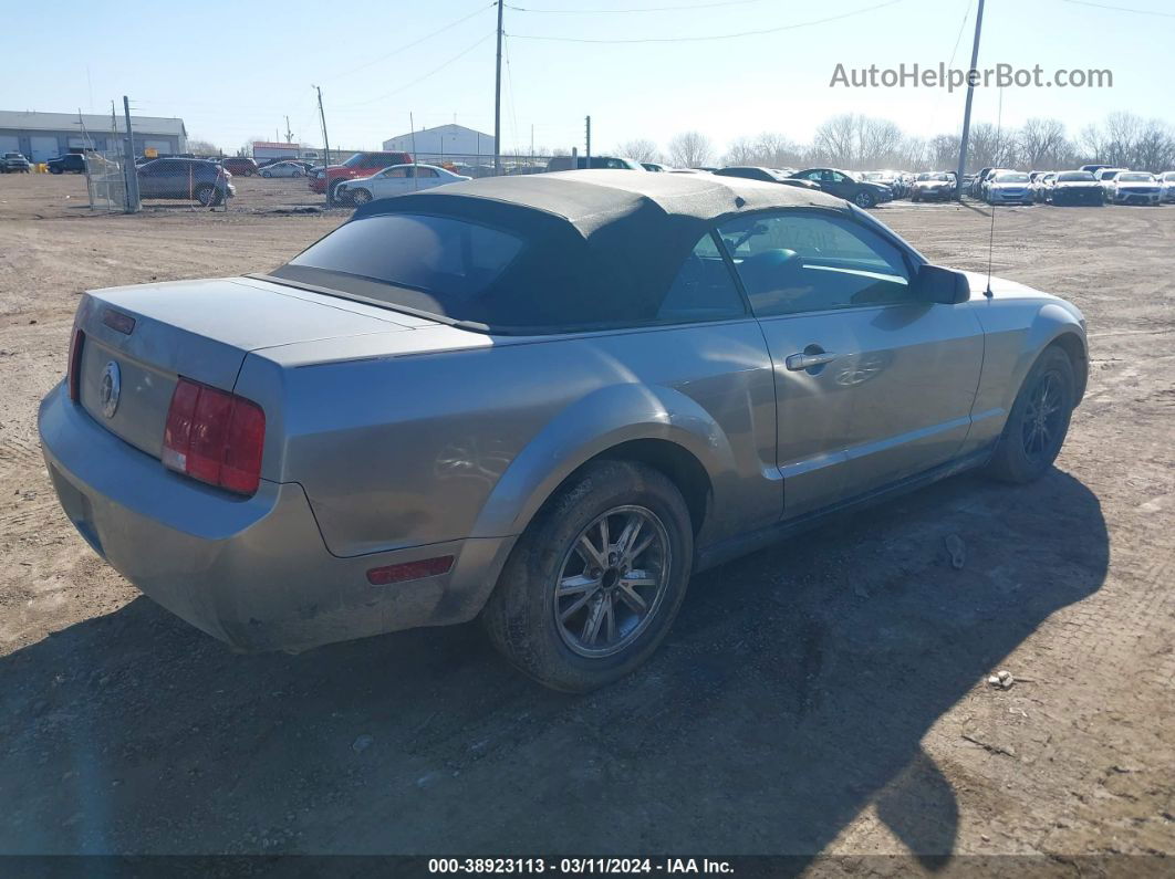 2008 Ford Mustang V6 Deluxe/v6 Premium Silver vin: 1ZVHT84N685124669