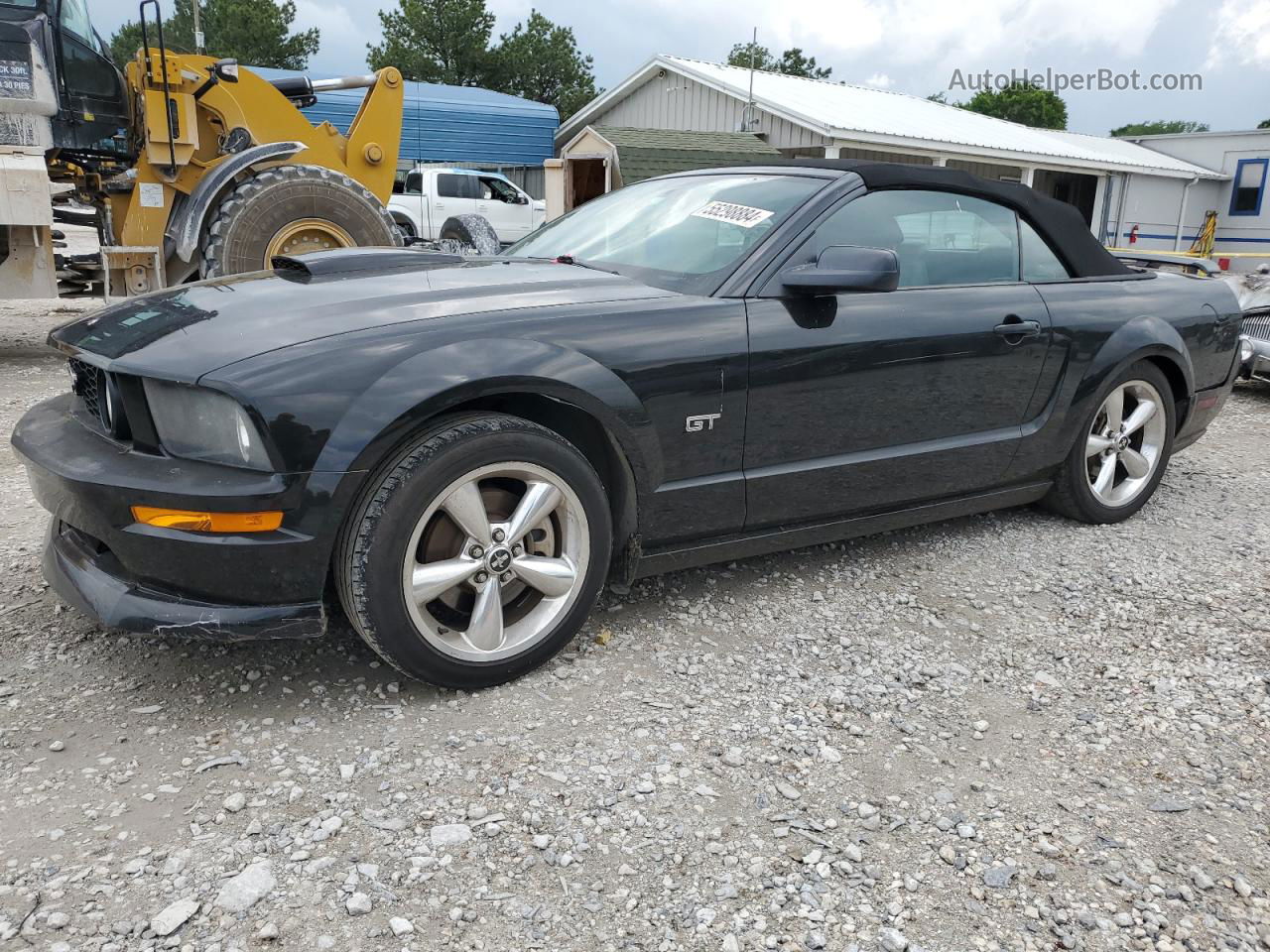 2008 Ford Mustang Gt Black vin: 1ZVHT85H385116618