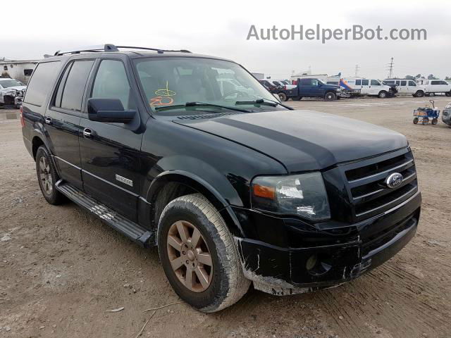 2008 Ford Expedition Limited Black vin: 1FMFU19598LA87955