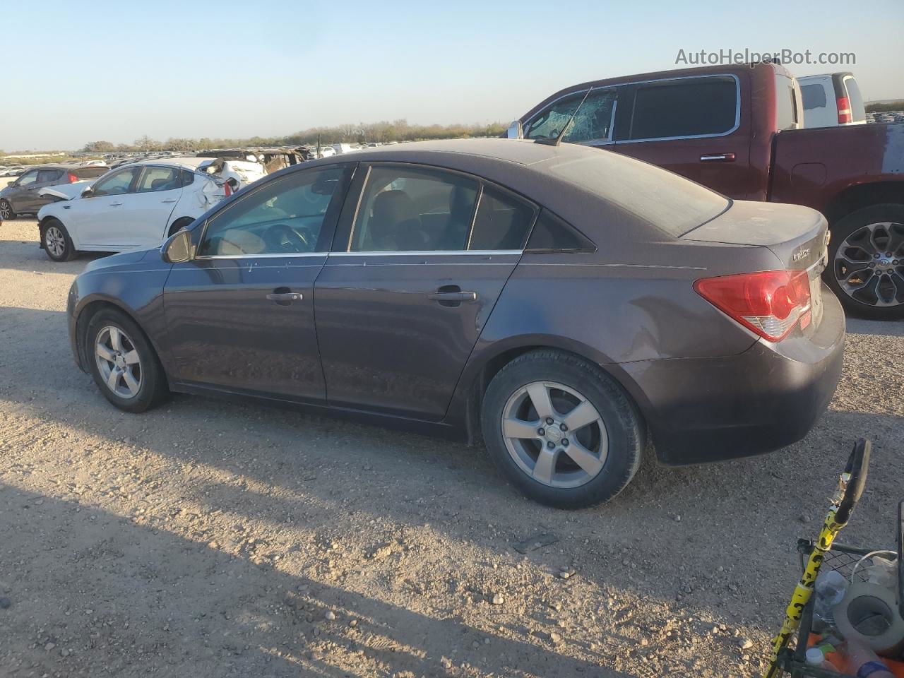 2014 Chevrolet Cruze Lt Серый vin: 1G1PC5SB3E7240913