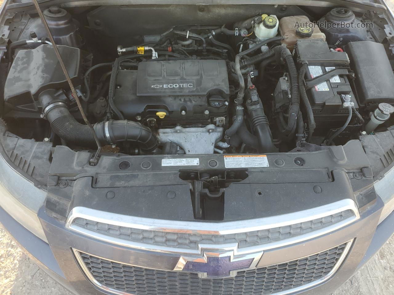 2014 Chevrolet Cruze Lt Серый vin: 1G1PC5SB3E7240913