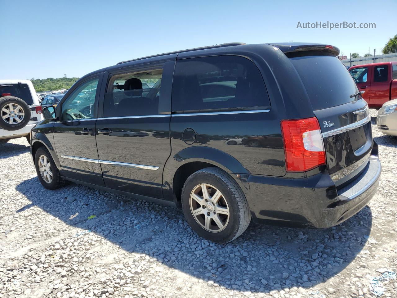 2011 Chrysler Town & Country Touring Black vin: 2A4RR5DG0BR638432