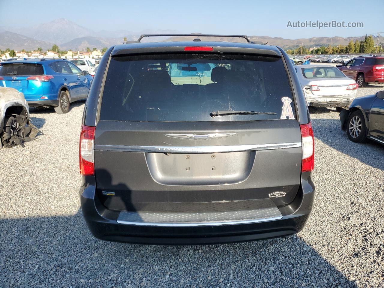 2011 Chrysler Town & Country Touring Black vin: 2A4RR5DG0BR674914