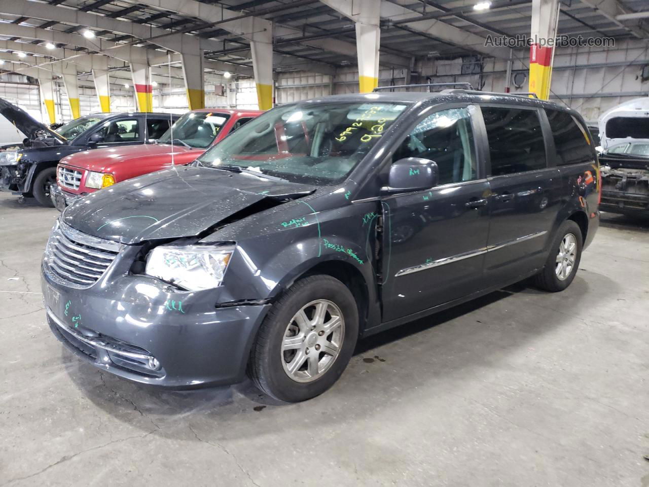 2011 Chrysler Town & Country Touring Charcoal vin: 2A4RR5DG1BR615872