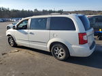 2011 Chrysler Town & Country Touring White vin: 2A4RR5DG2BR603939