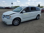 2011 Chrysler Town & Country Touring White vin: 2A4RR5DG2BR630915