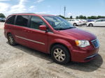 2011 Chrysler Town & Country Touring Red vin: 2A4RR5DG2BR650386