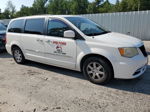 2011 Chrysler Town & Country Touring White vin: 2A4RR5DG3BR745927