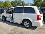 2011 Chrysler Town & Country Touring White vin: 2A4RR5DG3BR745927