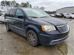 2011 Chrysler Town & Country Touring Blue vin: 2A4RR5DG3BR746821