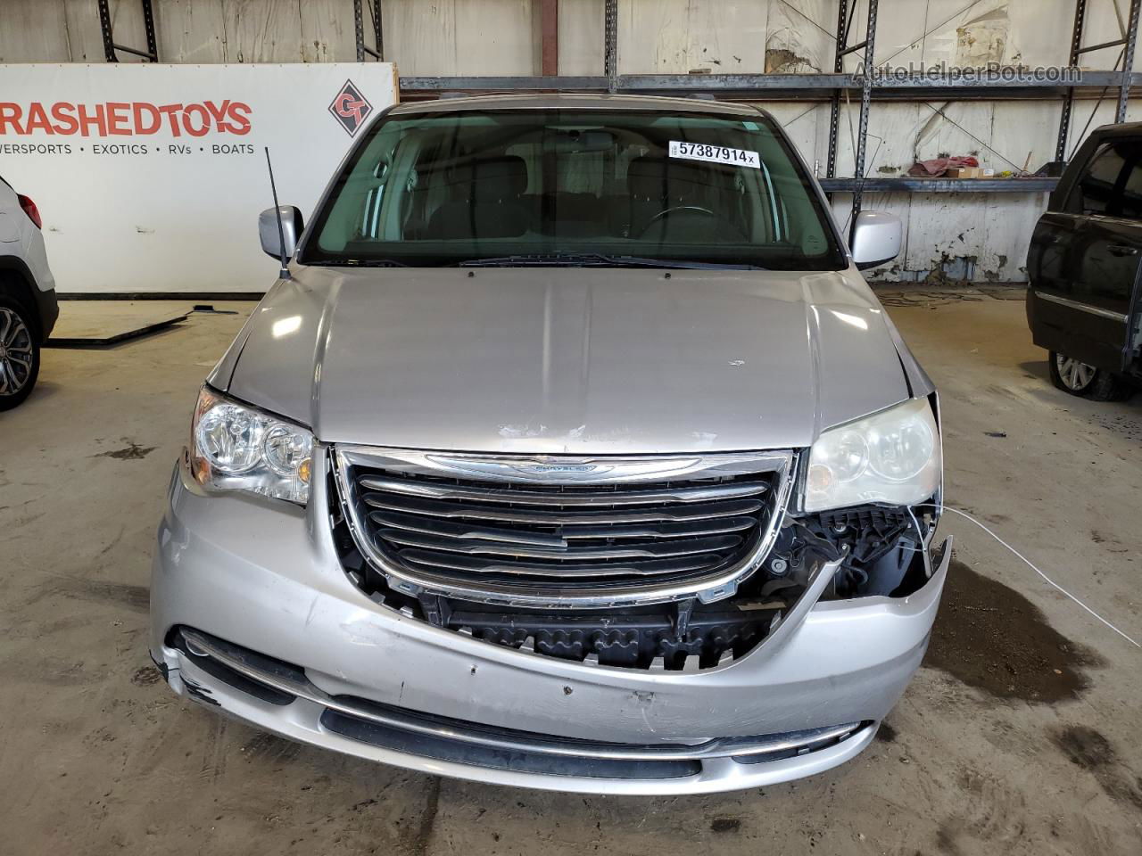 2011 Chrysler Town & Country Touring Серебряный vin: 2A4RR5DG3BR771430