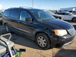 2011 Chrysler Town & Country Touring Black vin: 2A4RR5DG4BR614893