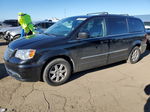 2011 Chrysler Town & Country Touring Black vin: 2A4RR5DG4BR614893