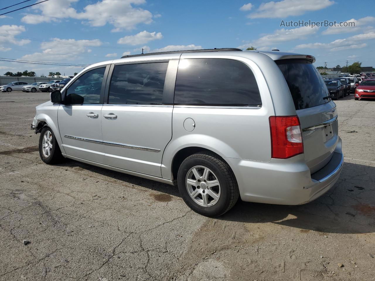 2011 Chrysler Town & Country Touring Silver vin: 2A4RR5DG5BR624672