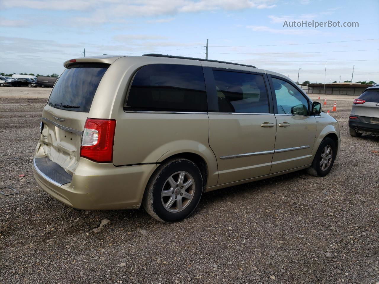 2011 Chrysler Town & Country Touring Beige vin: 2A4RR5DG5BR675220