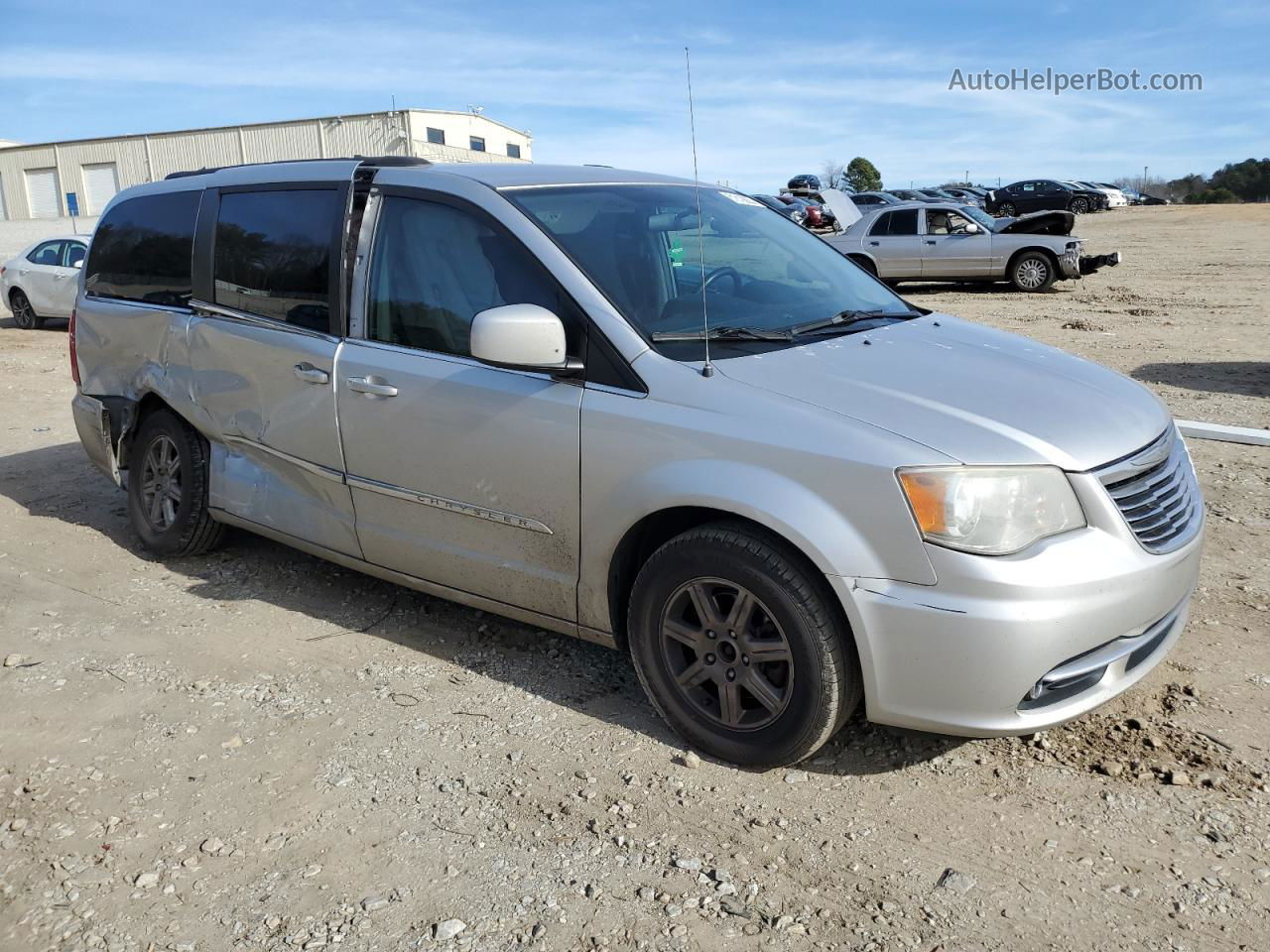 2011 Chrysler Town & Country Touring Silver vin: 2A4RR5DG5BR683639