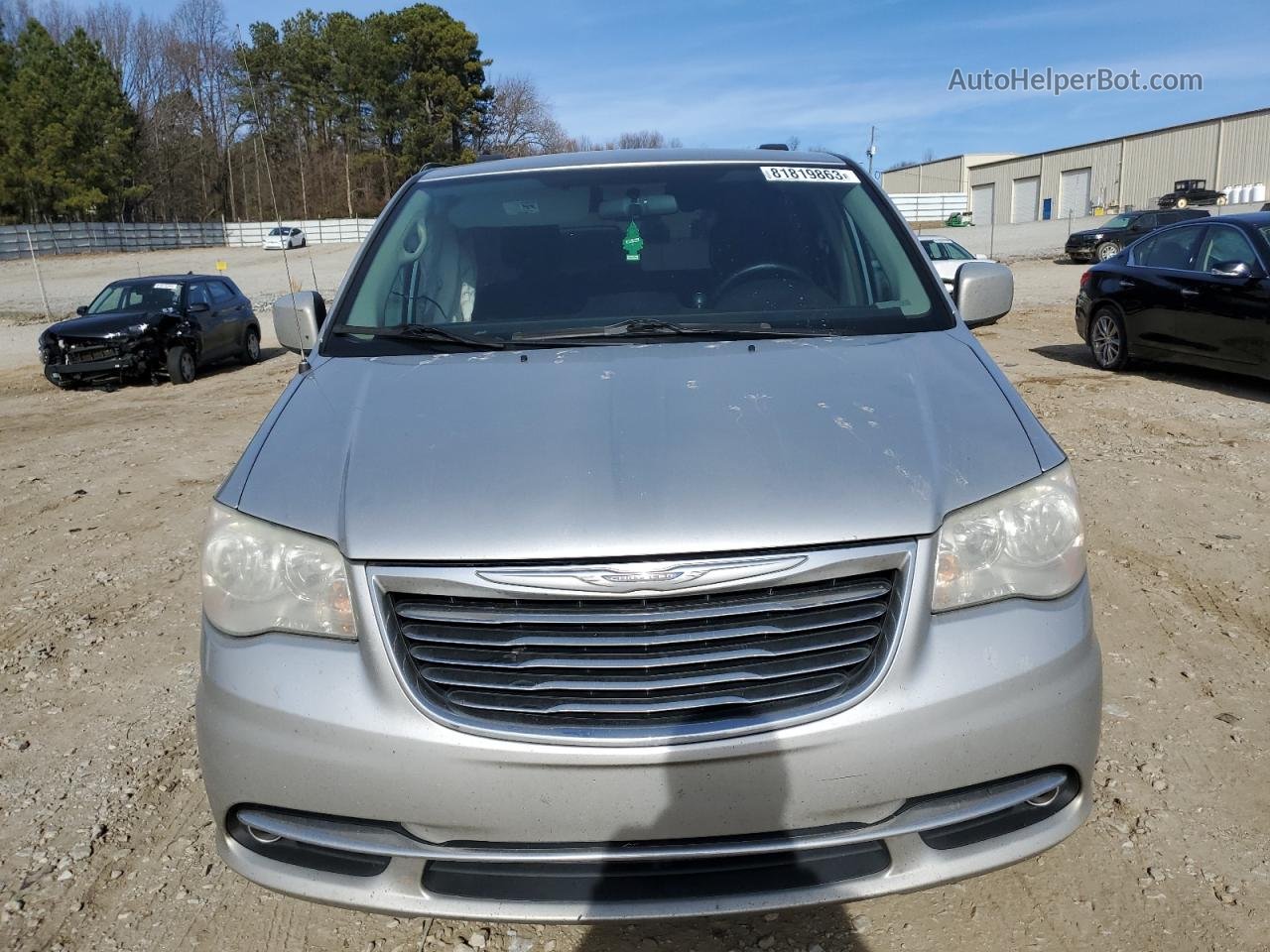 2011 Chrysler Town & Country Touring Silver vin: 2A4RR5DG5BR683639