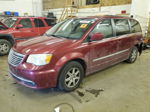 2011 Chrysler Town & Country Touring Maroon vin: 2A4RR5DG5BR687934