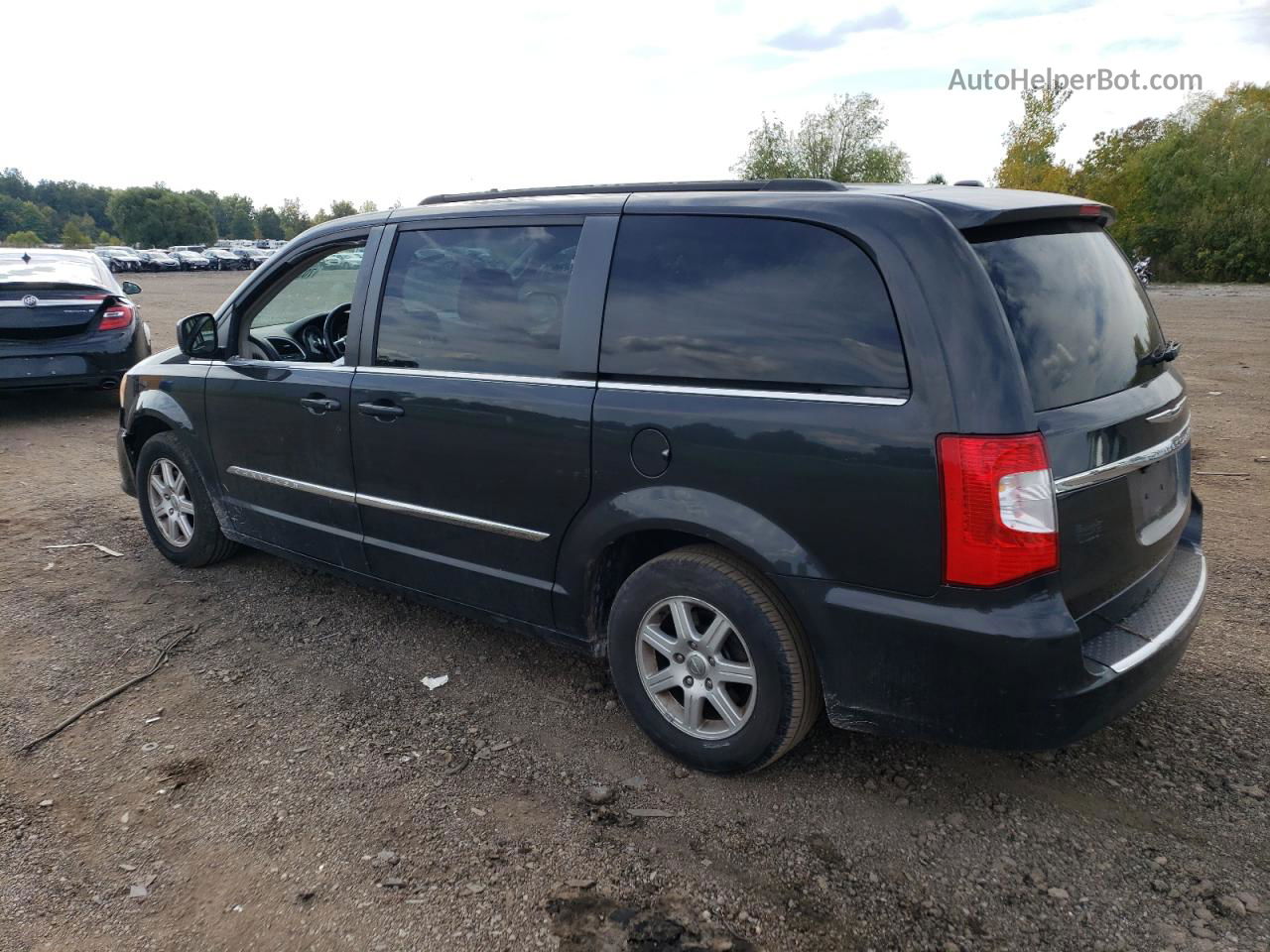 2011 Chrysler Town & Country Touring Black vin: 2A4RR5DG5BR782400