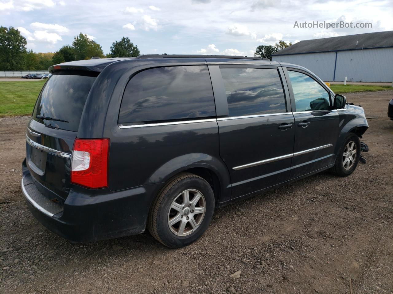 2011 Chrysler Town & Country Touring Black vin: 2A4RR5DG5BR782400