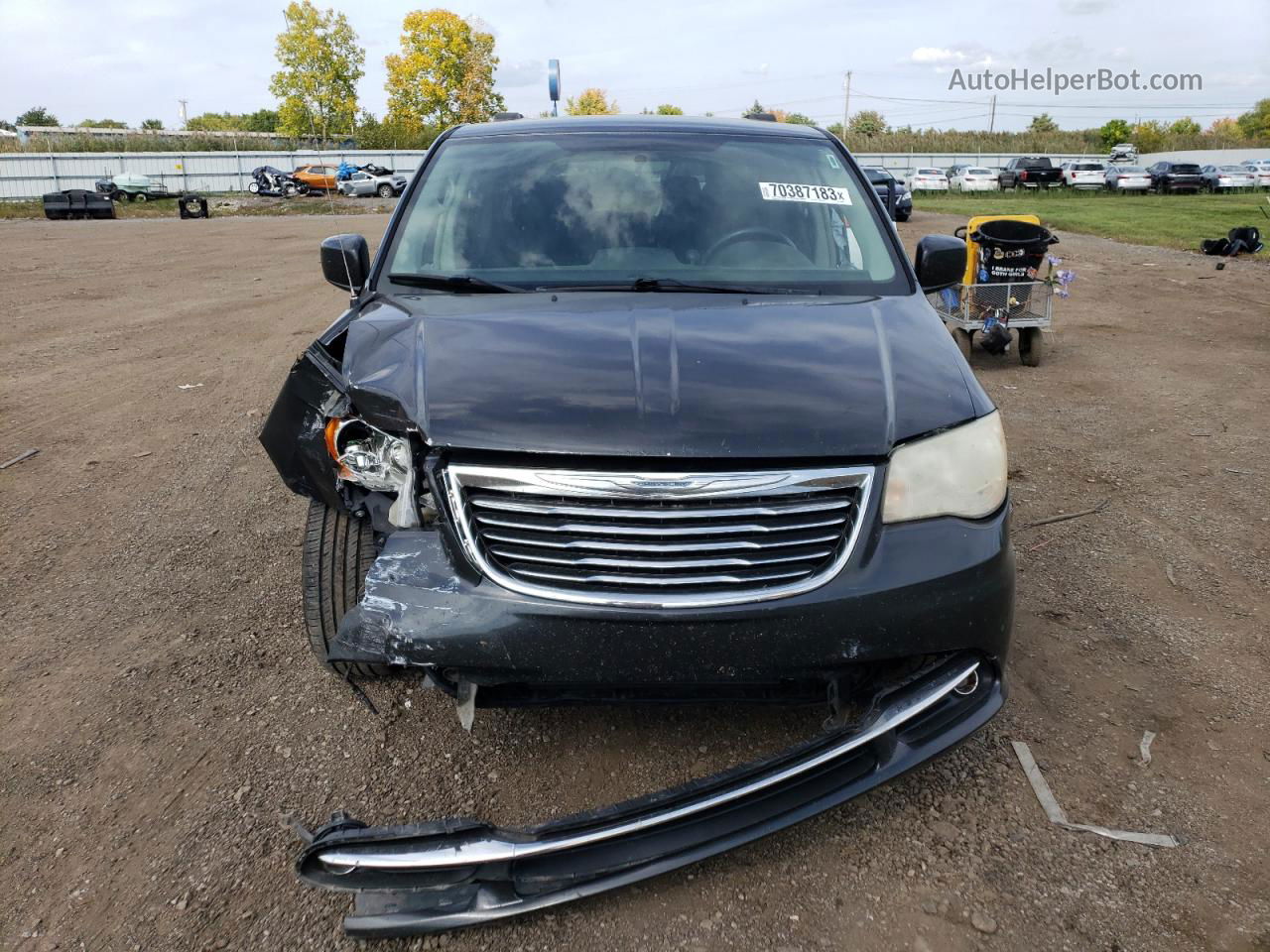 2011 Chrysler Town & Country Touring Black vin: 2A4RR5DG5BR782400