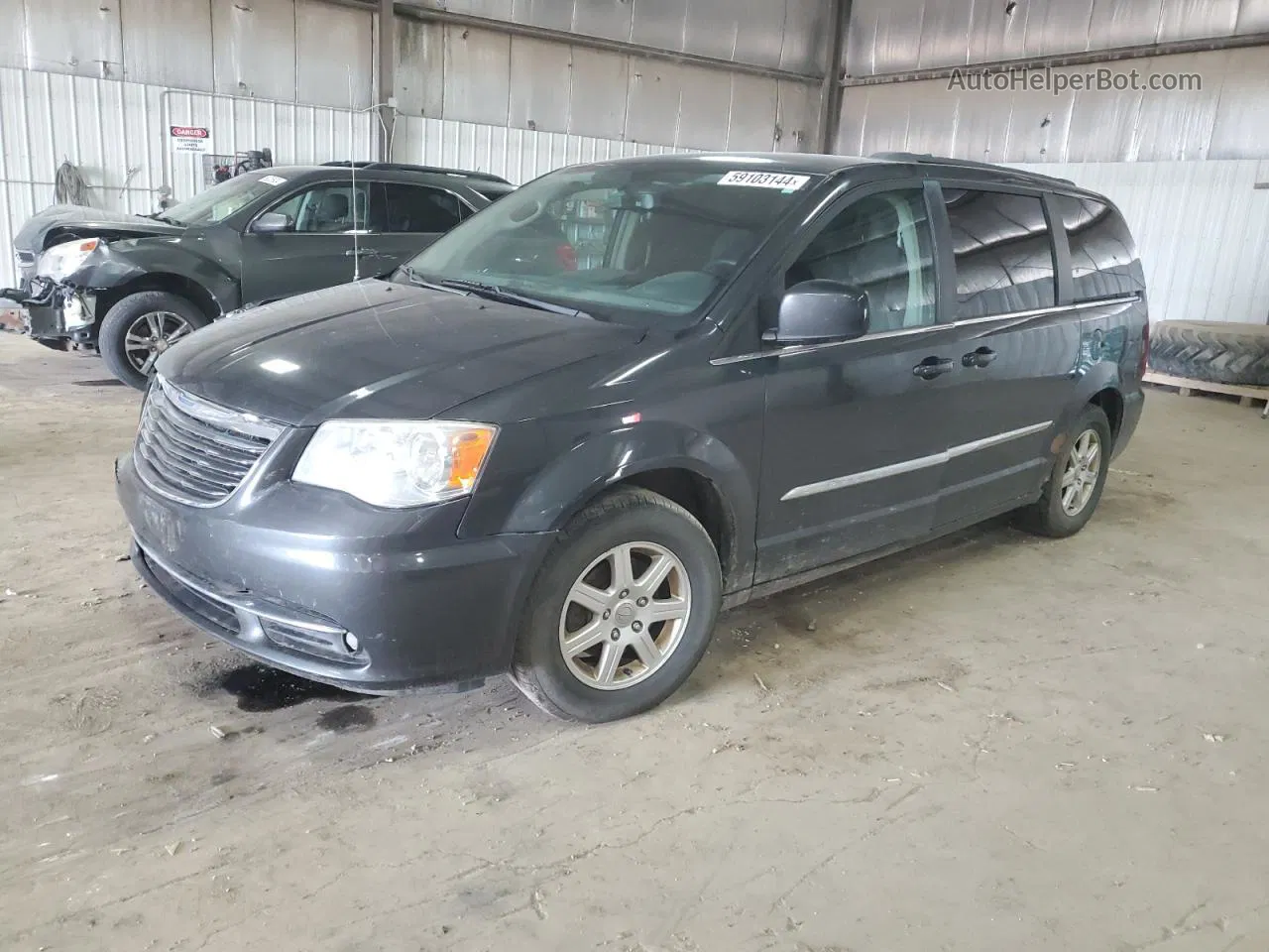 2011 Chrysler Town & Country Touring Charcoal vin: 2A4RR5DG6BR735103