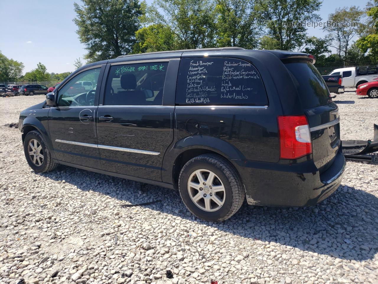 2011 Chrysler Town & Country Touring Black vin: 2A4RR5DG7BR603984