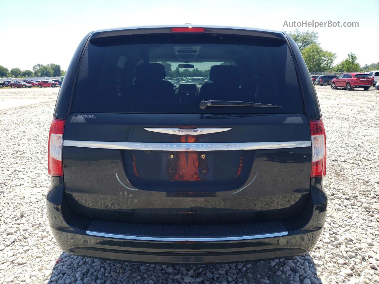 2011 Chrysler Town & Country Touring Черный vin: 2A4RR5DG7BR603984