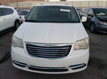 2011 Chrysler Town & Country Touring White vin: 2A4RR5DG7BR739516