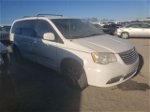 2011 Chrysler Town & Country Touring White vin: 2A4RR5DG7BR775335