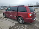 2011 Chrysler Town & Country Touring Burgundy vin: 2A4RR5DG8BR607350