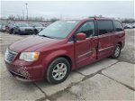 2011 Chrysler Town & Country Touring Бордовый vin: 2A4RR5DG8BR607350