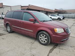 2011 Chrysler Town & Country Touring Burgundy vin: 2A4RR5DG8BR607350