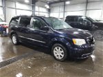 2011 Chrysler Town & Country Touring Blue vin: 2A4RR5DG8BR607705