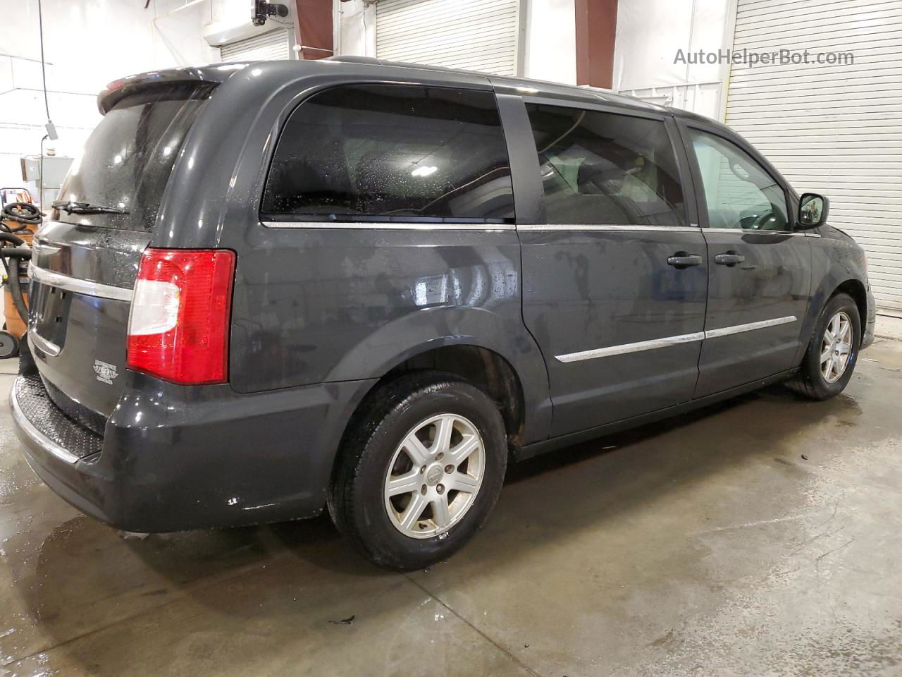 2011 Chrysler Town & Country Touring Black vin: 2A4RR5DG8BR614976