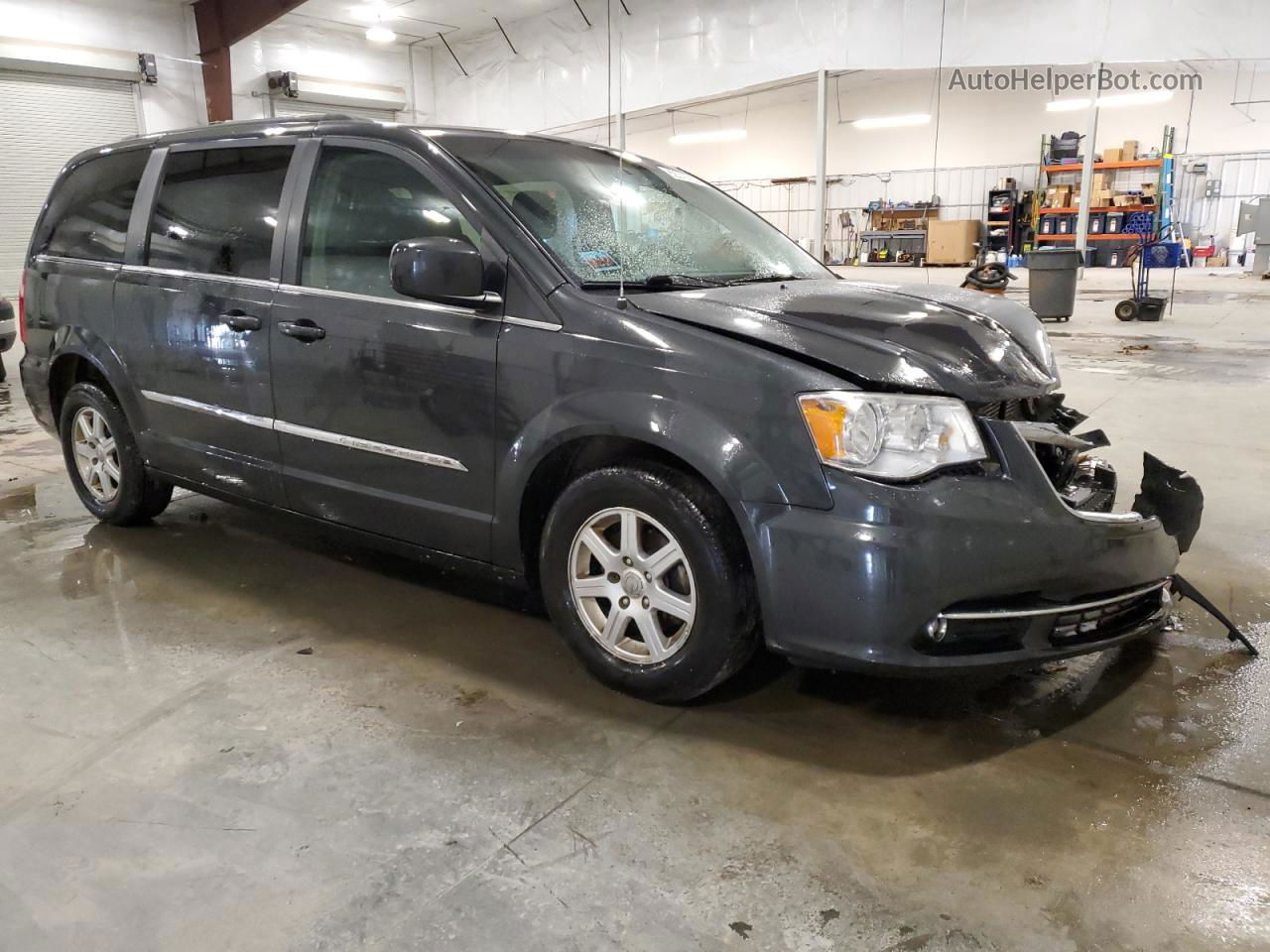 2011 Chrysler Town & Country Touring Black vin: 2A4RR5DG8BR614976