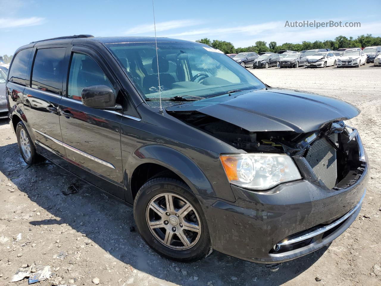 2011 Chrysler Town & Country Touring Угольный vin: 2A4RR5DG8BR675437