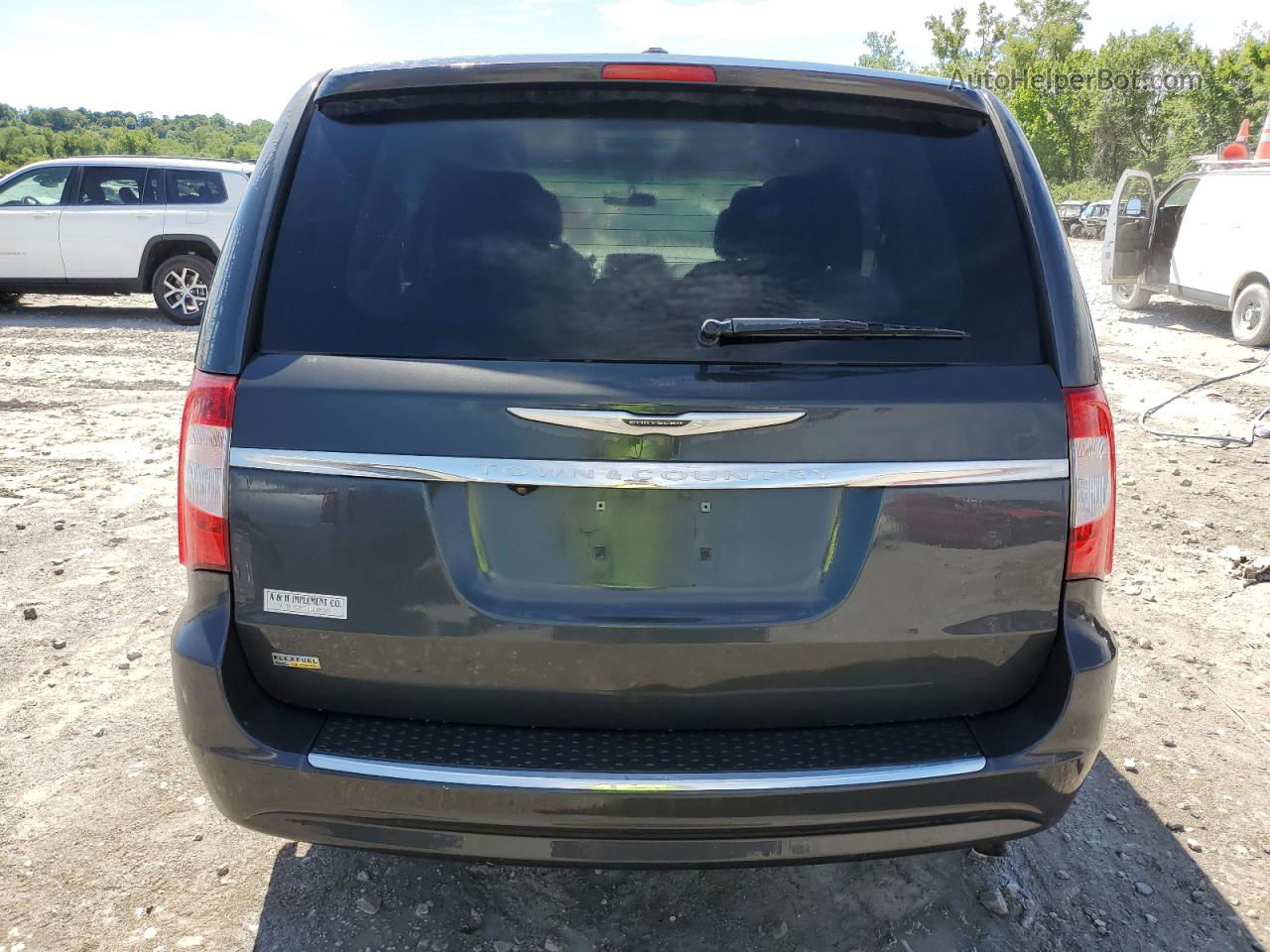 2011 Chrysler Town & Country Touring Угольный vin: 2A4RR5DG8BR675437