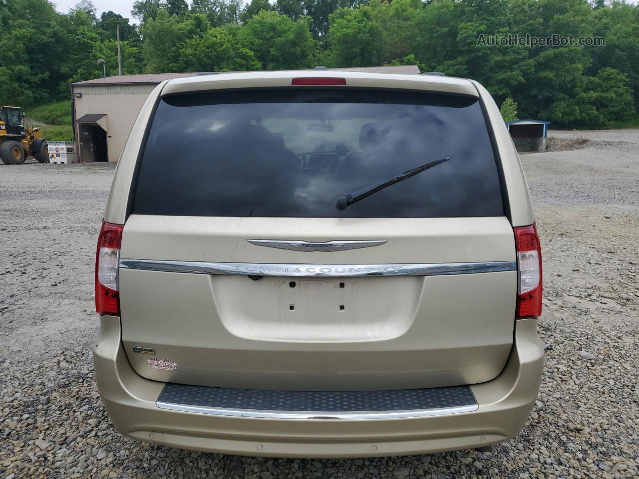 2011 Chrysler Town & Country Touring Beige vin: 2A4RR5DG8BR702071