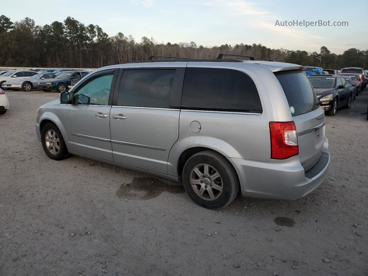 2011 Chrysler Town & Country Touring Серебряный vin: 2A4RR5DG9BR734687