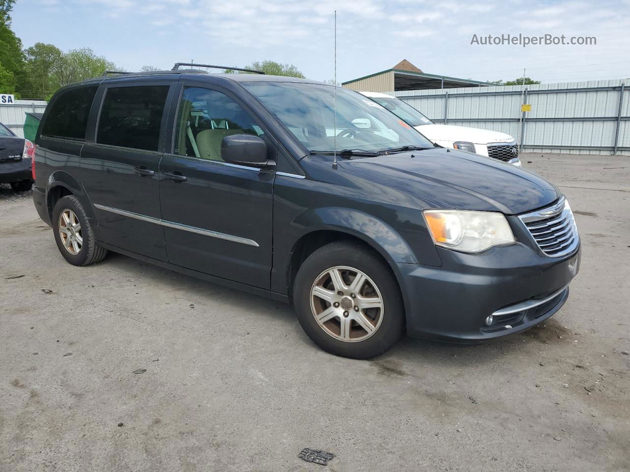 2011 Chrysler Town & Country Touring Gray vin: 2A4RR5DG9BR798003