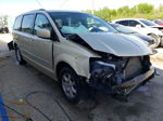 2011 Chrysler Town & Country Touring Бежевый vin: 2A4RR5DGXBR735671