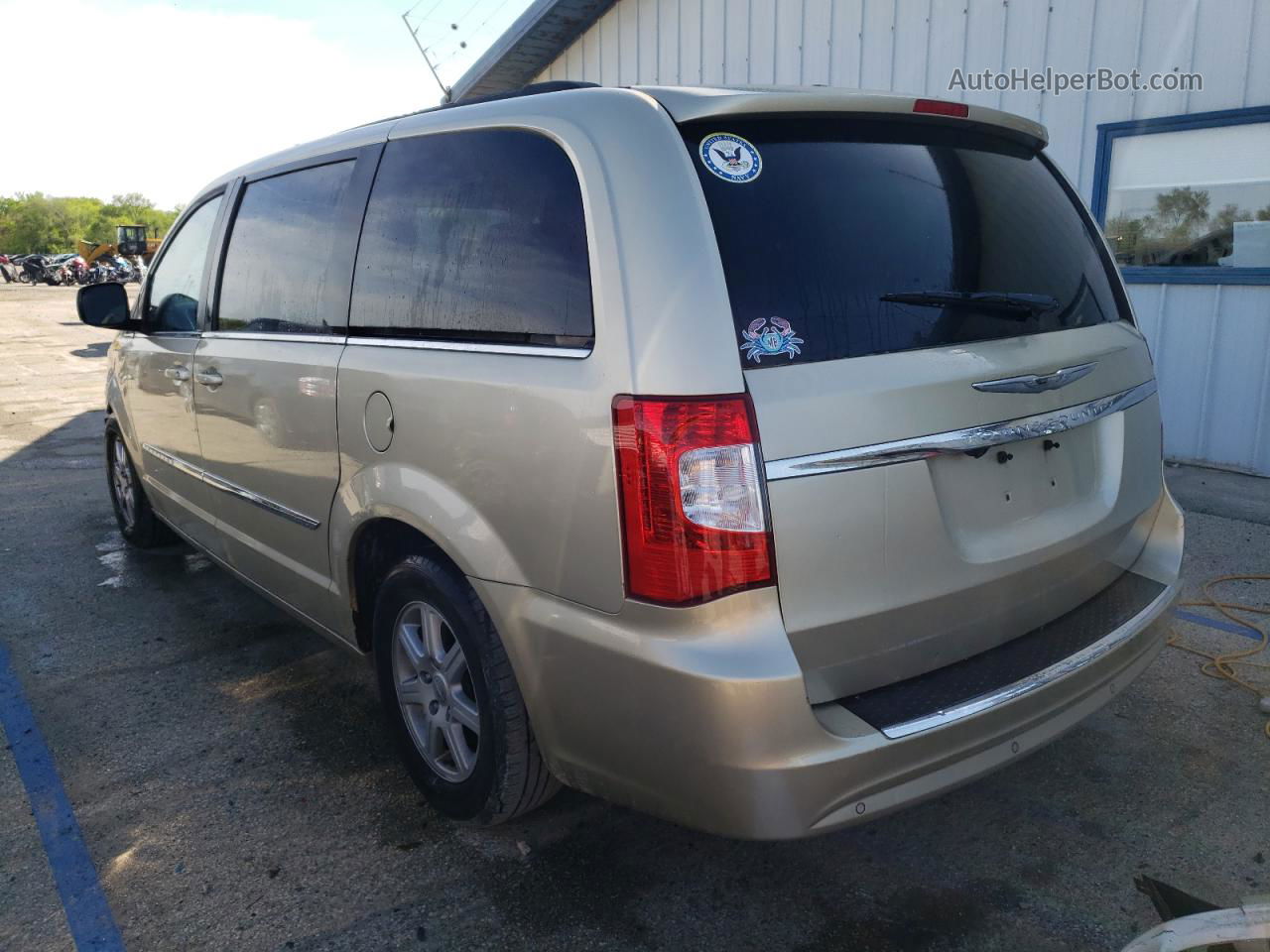 2011 Chrysler Town & Country Touring Beige vin: 2A4RR5DGXBR735671