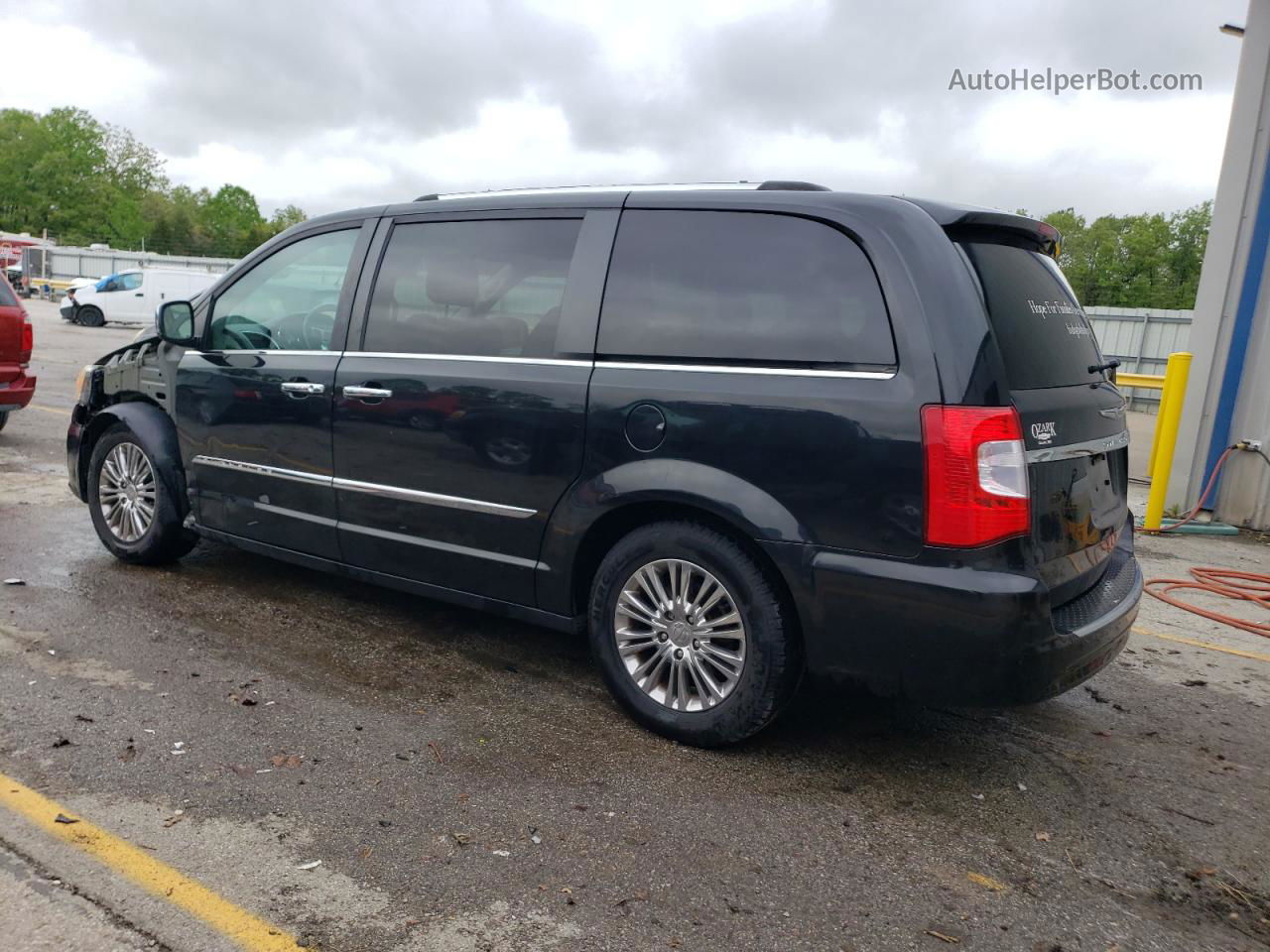 2011 Chrysler Town & Country Limited Black vin: 2A4RR6DG0BR612452