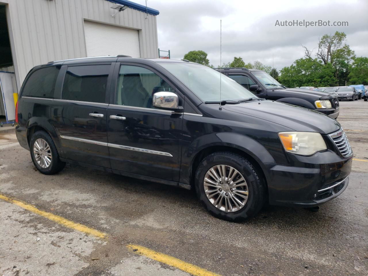 2011 Chrysler Town & Country Limited Black vin: 2A4RR6DG0BR612452