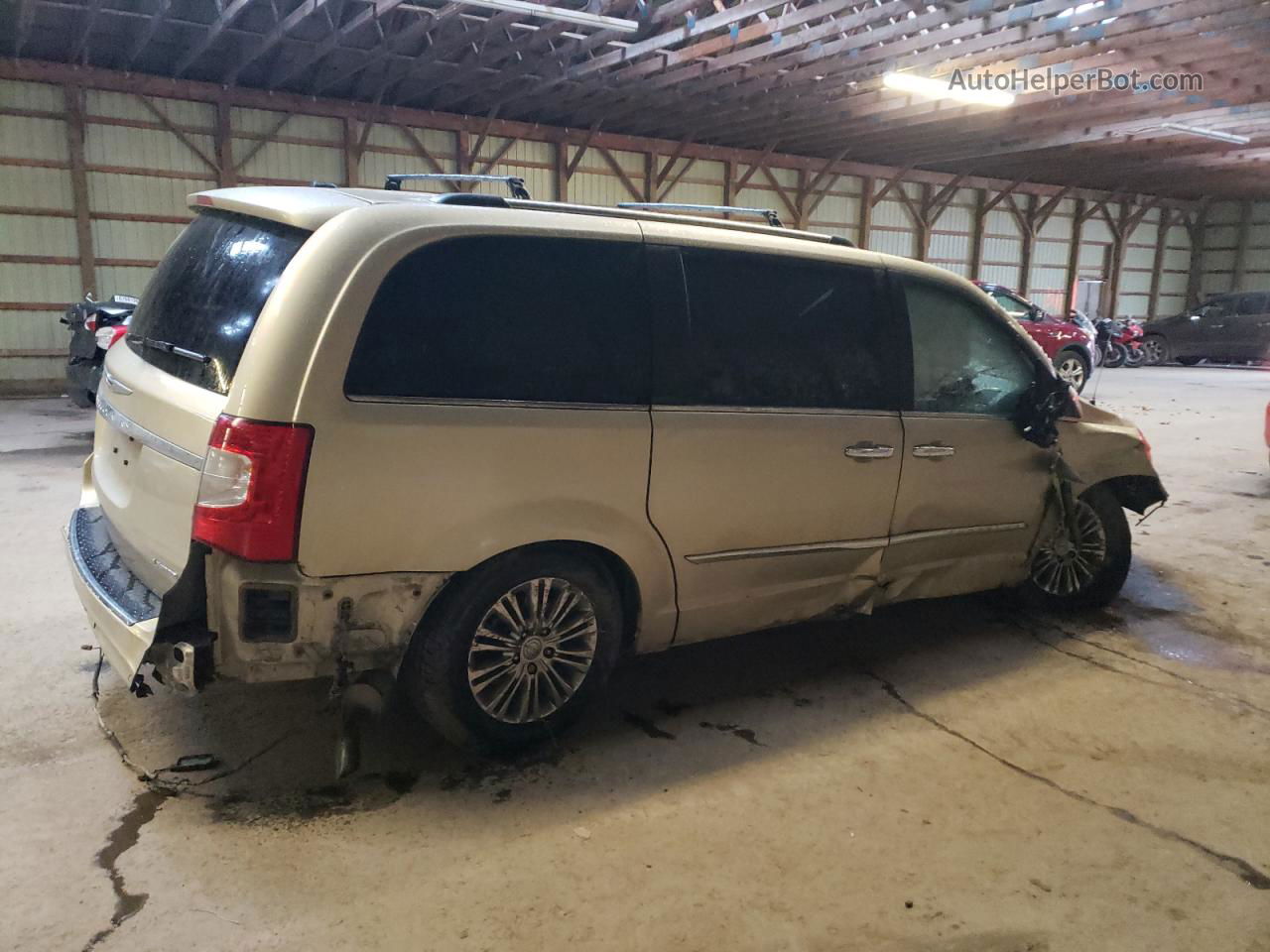 2011 Chrysler Town & Country Limited Beige vin: 2A4RR6DG0BR676295