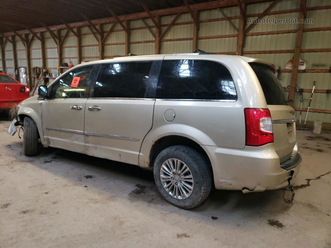 2011 Chrysler Town & Country Limited Beige vin: 2A4RR6DG0BR676295