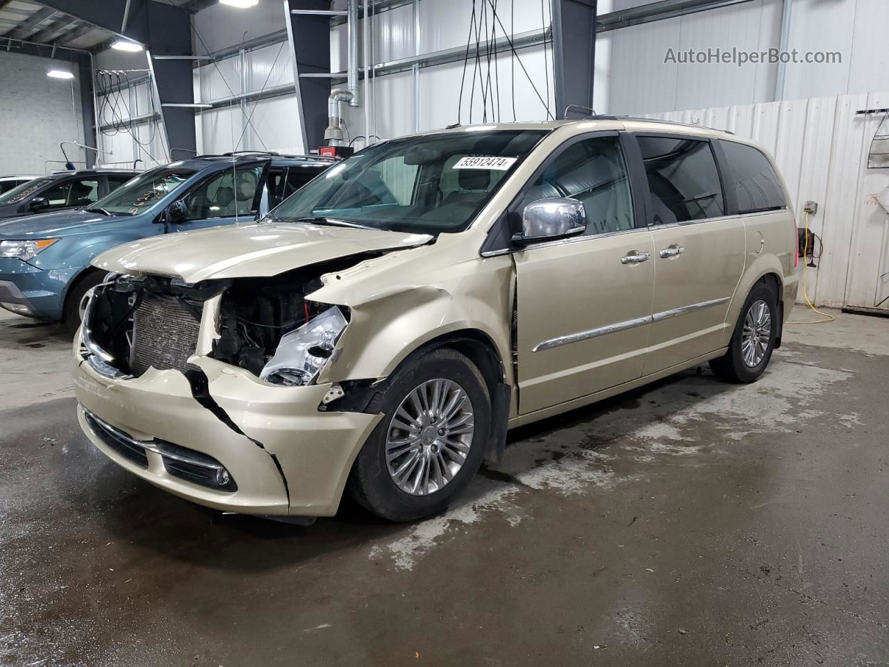 2011 Chrysler Town & Country Limited Gold vin: 2A4RR6DG1BR684132