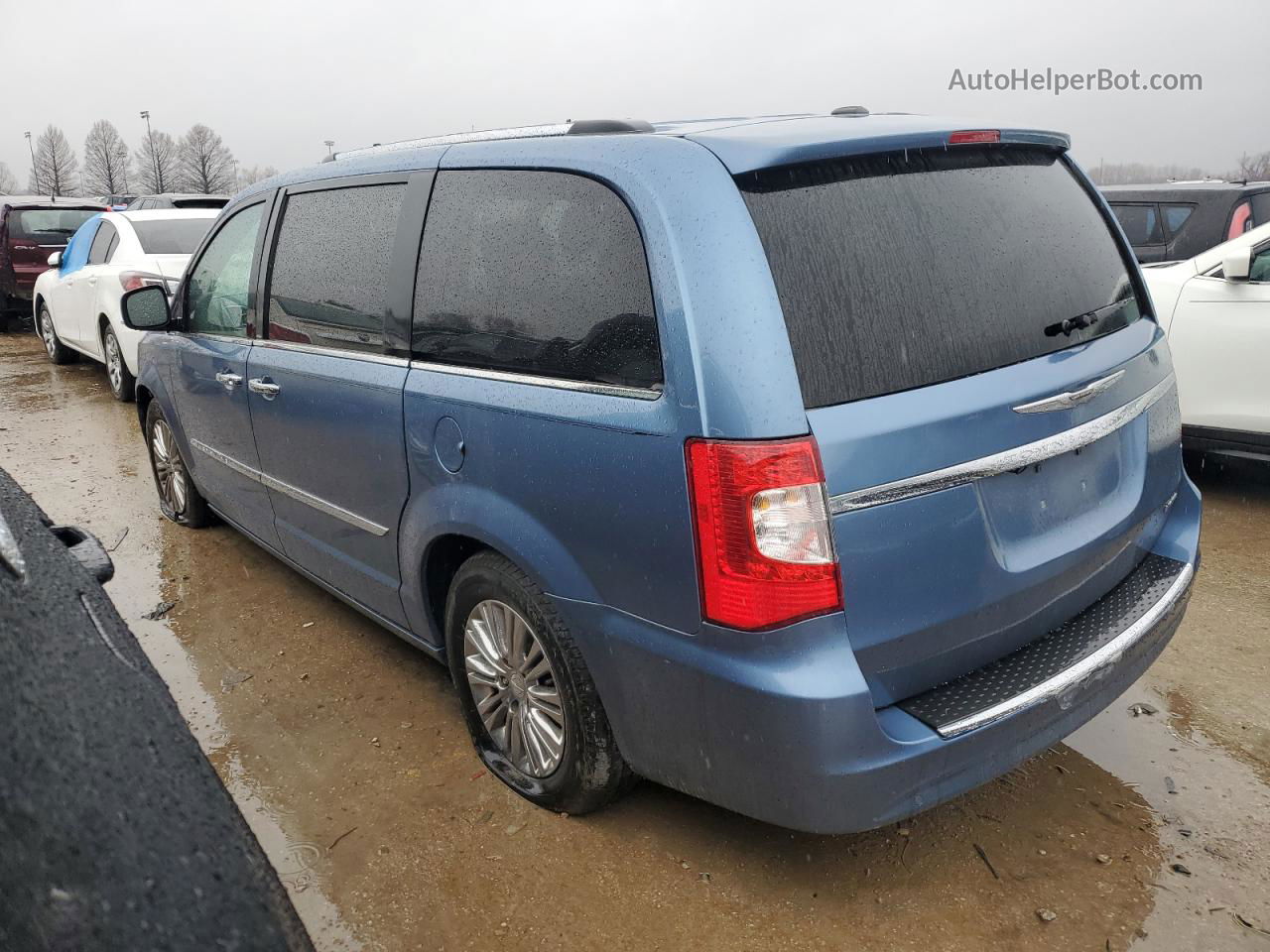 2011 Chrysler Town & Country Limited Blue vin: 2A4RR6DG3BR781249