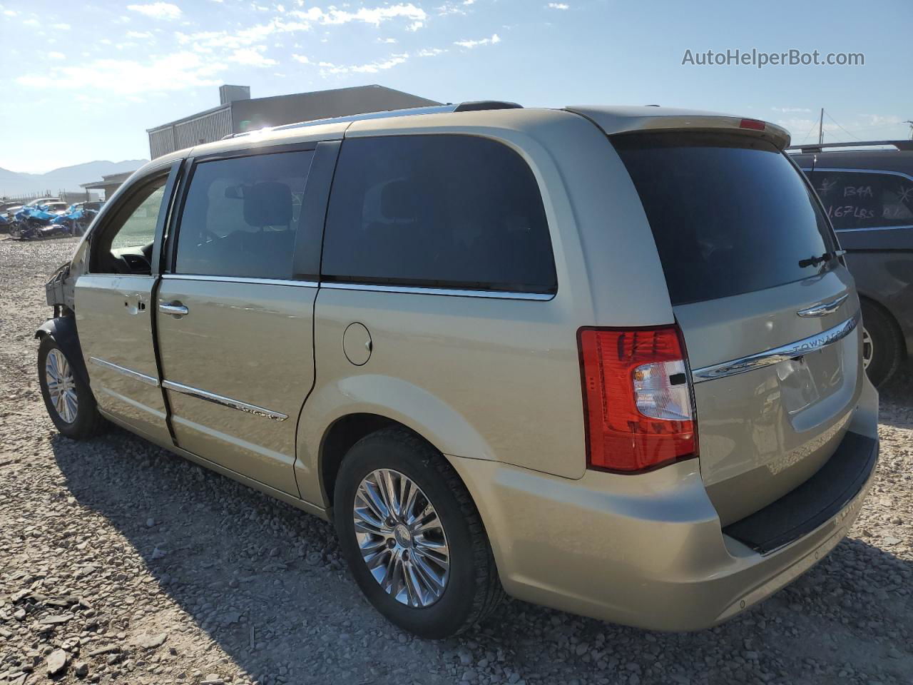 2011 Chrysler Town & Country Limited Золотой vin: 2A4RR6DG4BR624104